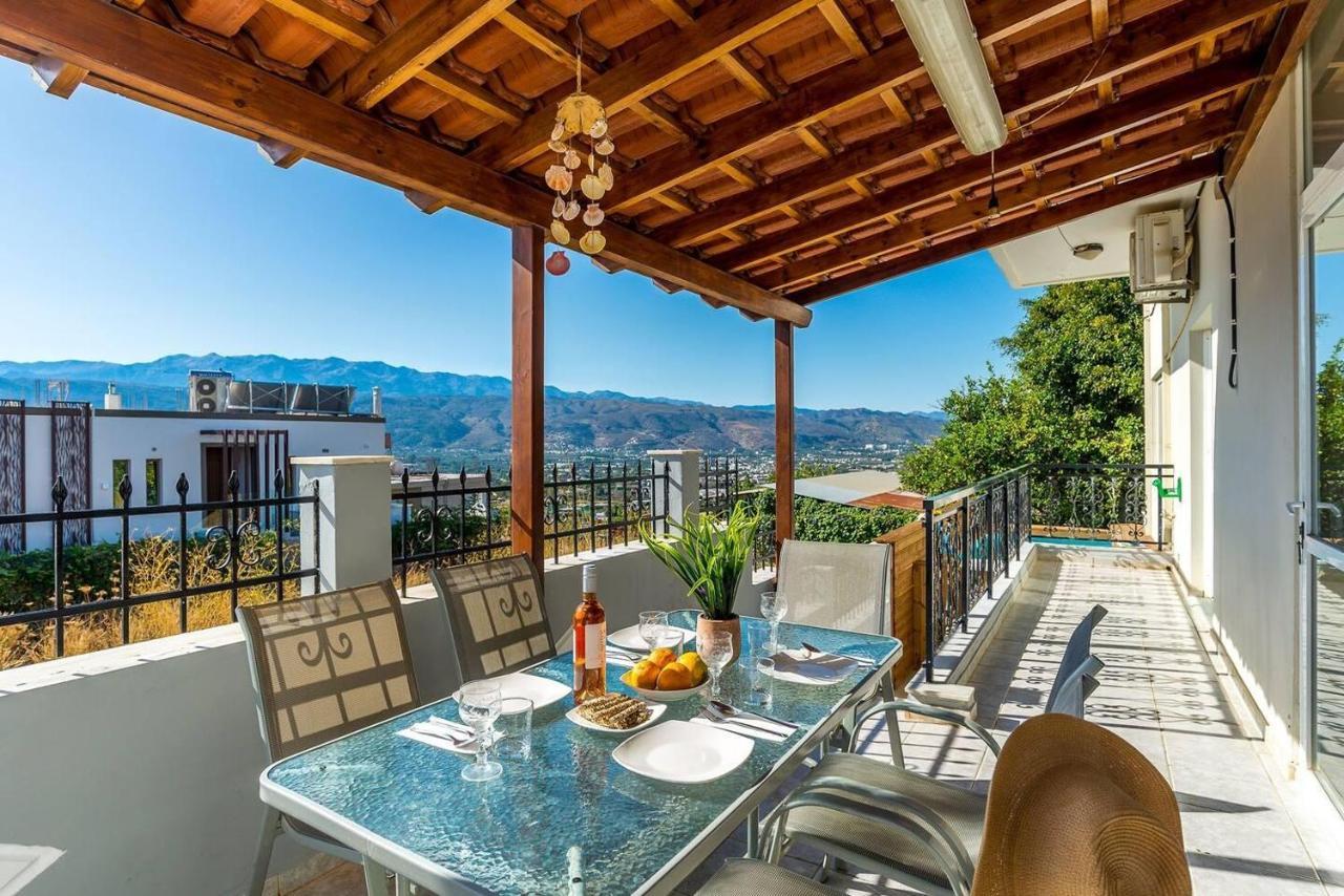 Superior Apartment - Overlooking Chania-With Pool La Canea Exterior foto
